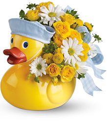 Teleflora's Ducky Delight from Swindler and Sons Florists in Wilmington, OH